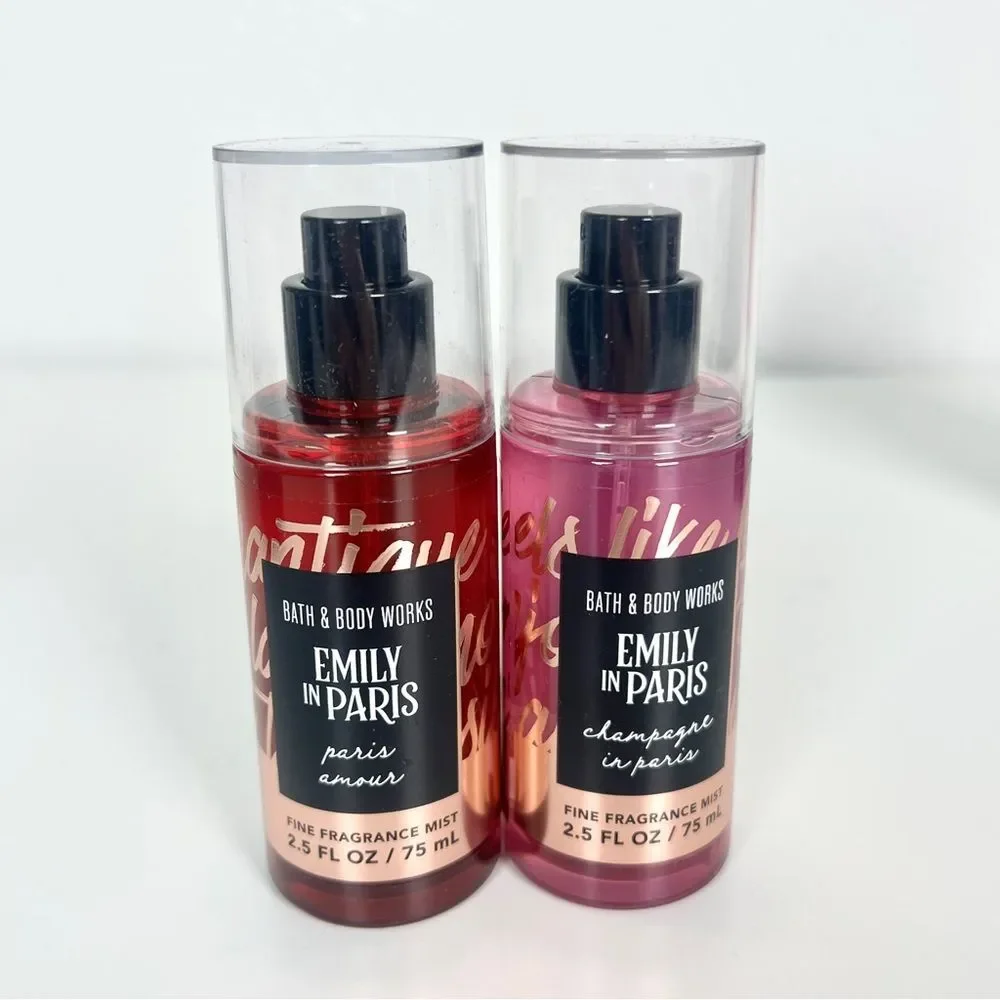 NWT Bath and Body Emily in Paris Set of 6